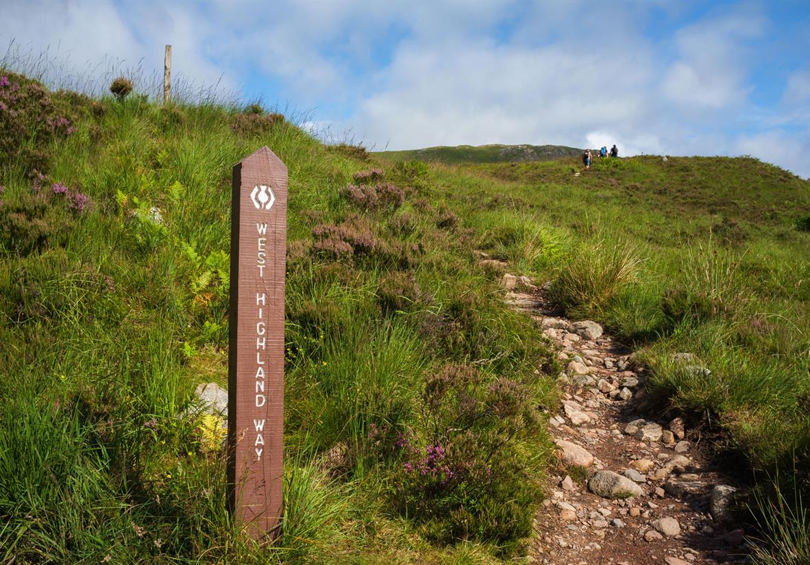 West Highland Way signposting