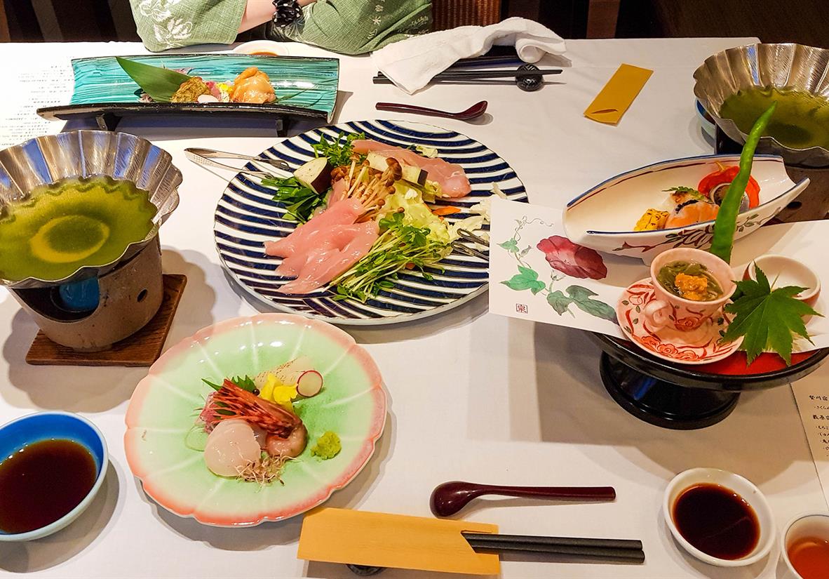 Eat traditional and cultural Japanese cuisine