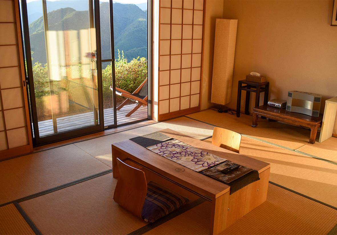 Stay in traditional Japanese accommodation