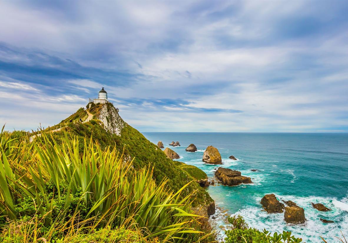 Lighthouse on the Catlins Coast