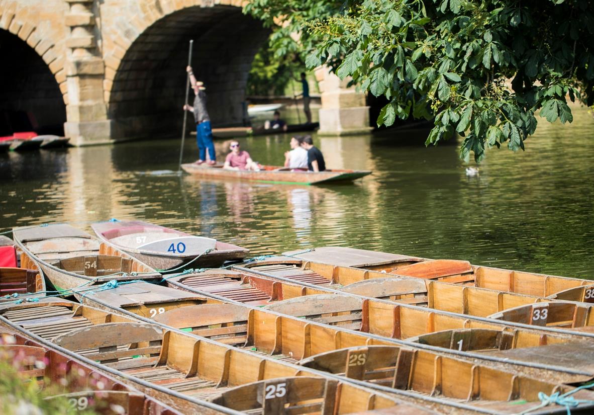 Punting on the River Cherwell