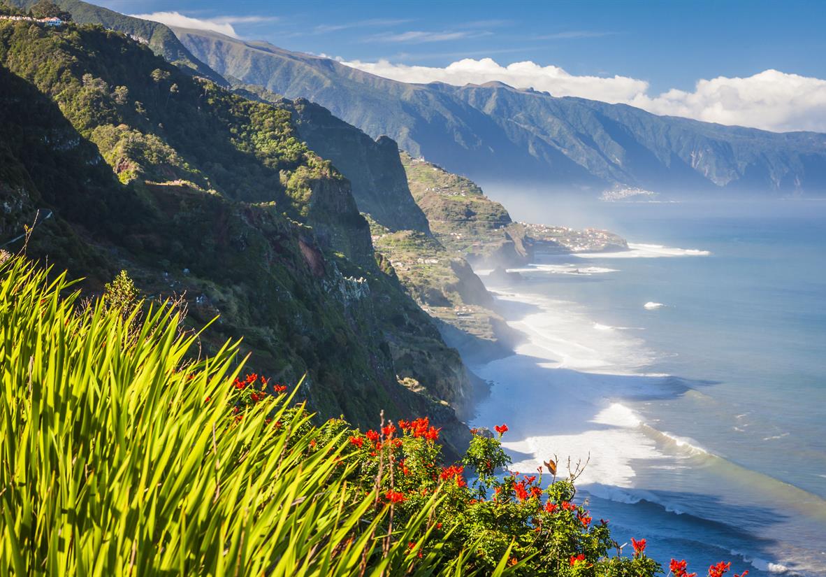 Rugged Madeiran coastline