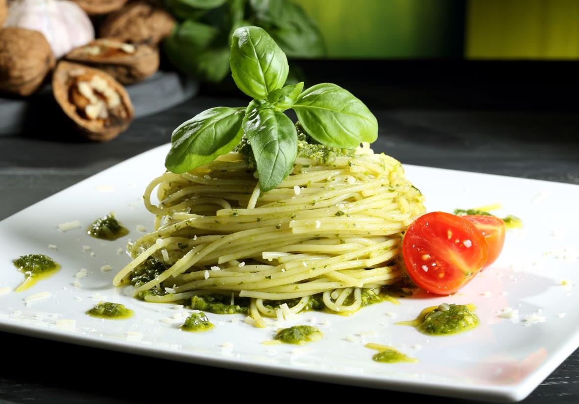 Pesto Genovese, a local speciality