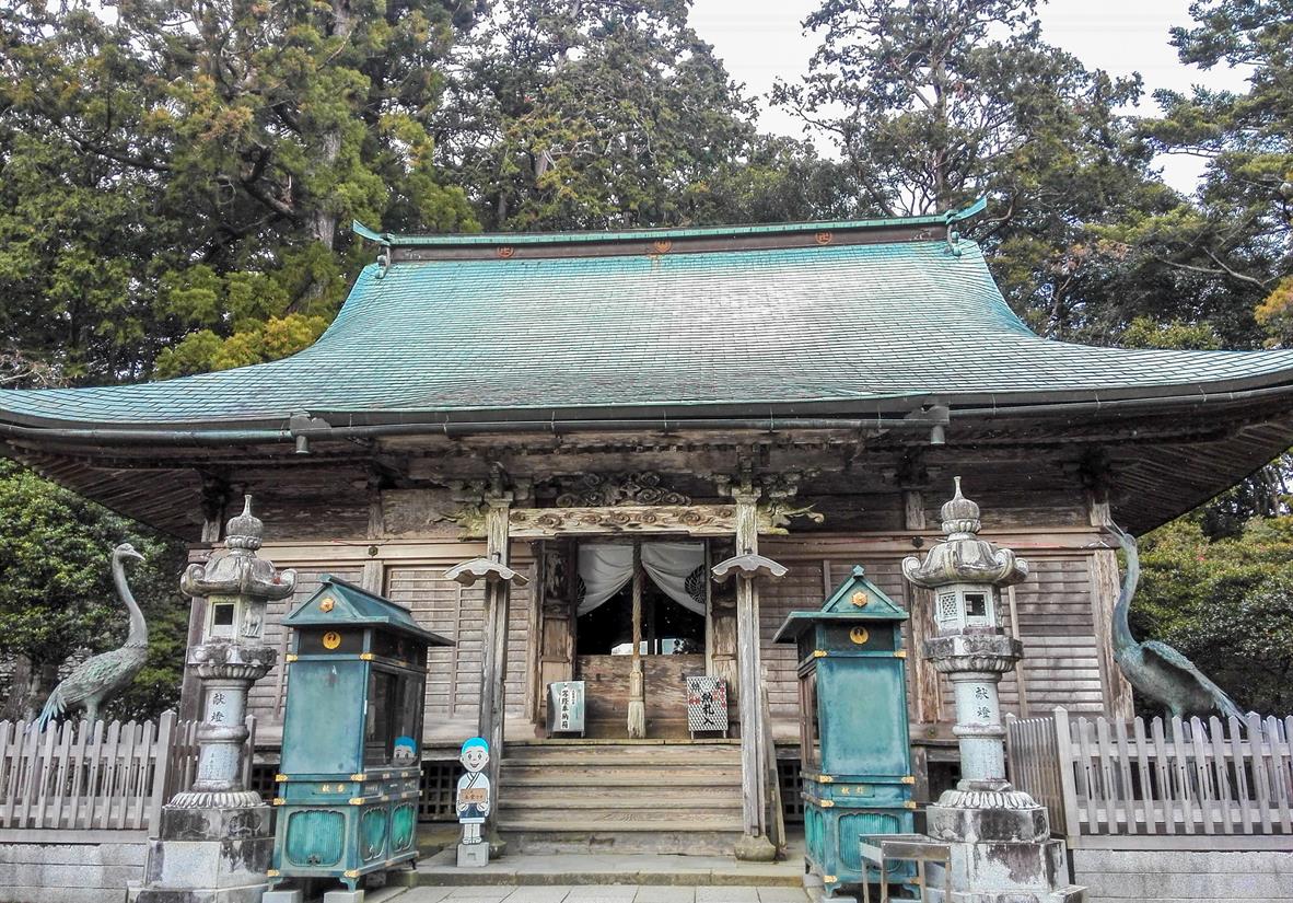 Temples will become a familiar sight on Shikoku