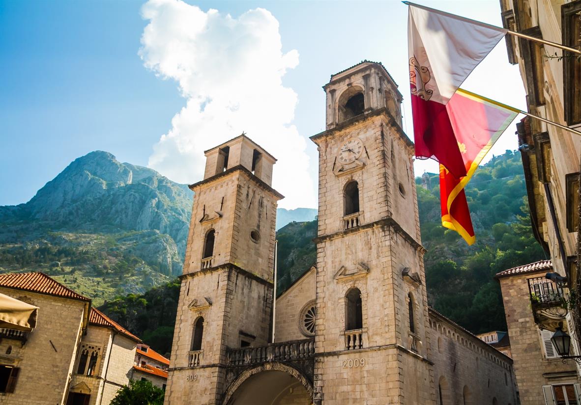 The old town of Kotor rich in history