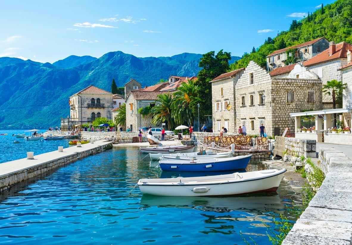 The pretty town of Perast