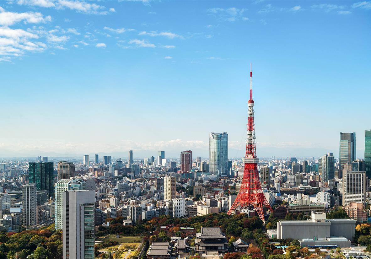 Explore the futuristic city of Tokyo