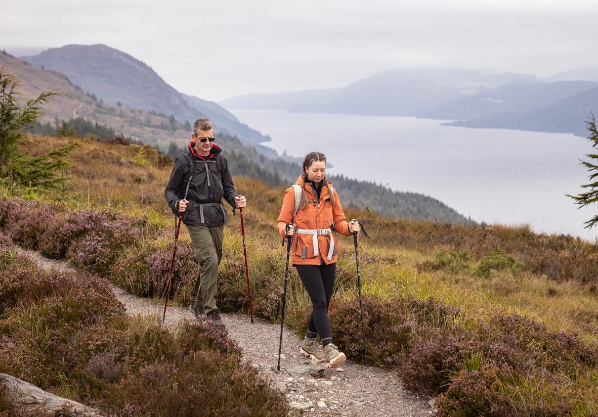 High route on the Great Glen Way