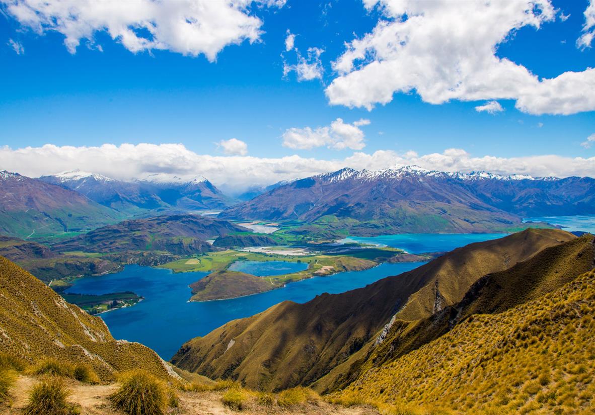 View from Roy&apos;s Peak, Wanaka